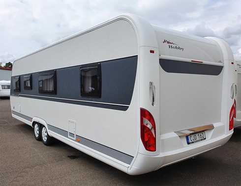 Hobby 720 KWFU Prestige stulen i Skara